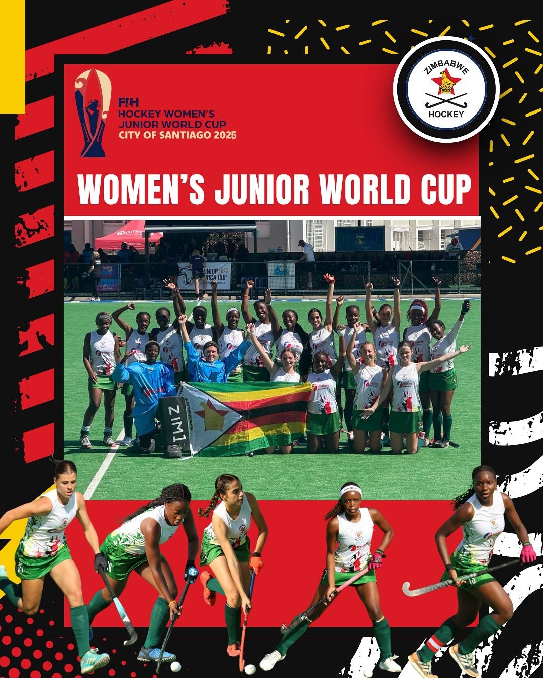 Fuel the Dream: Zimbabwe Junior Women’s Hockey World Cup campaign photo, 2 of 4