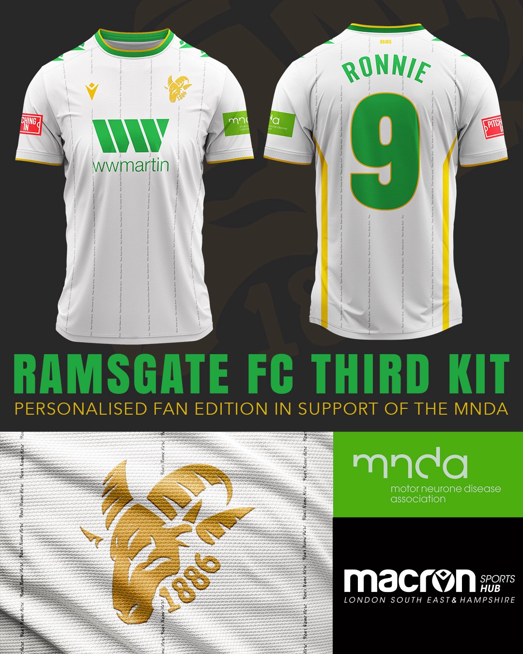 Ramsgate Third Kit - Fan Edition campaign photo, 5 of 6