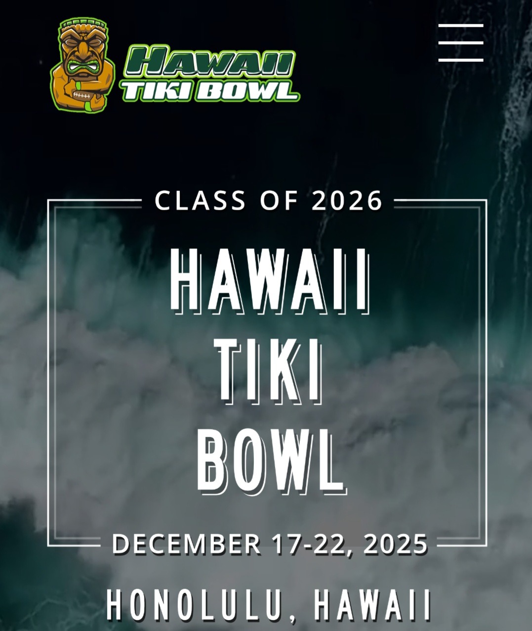 Help Malakai Play Football in Hawaii at the Tiki Bowl campaign photo, 2 of 6