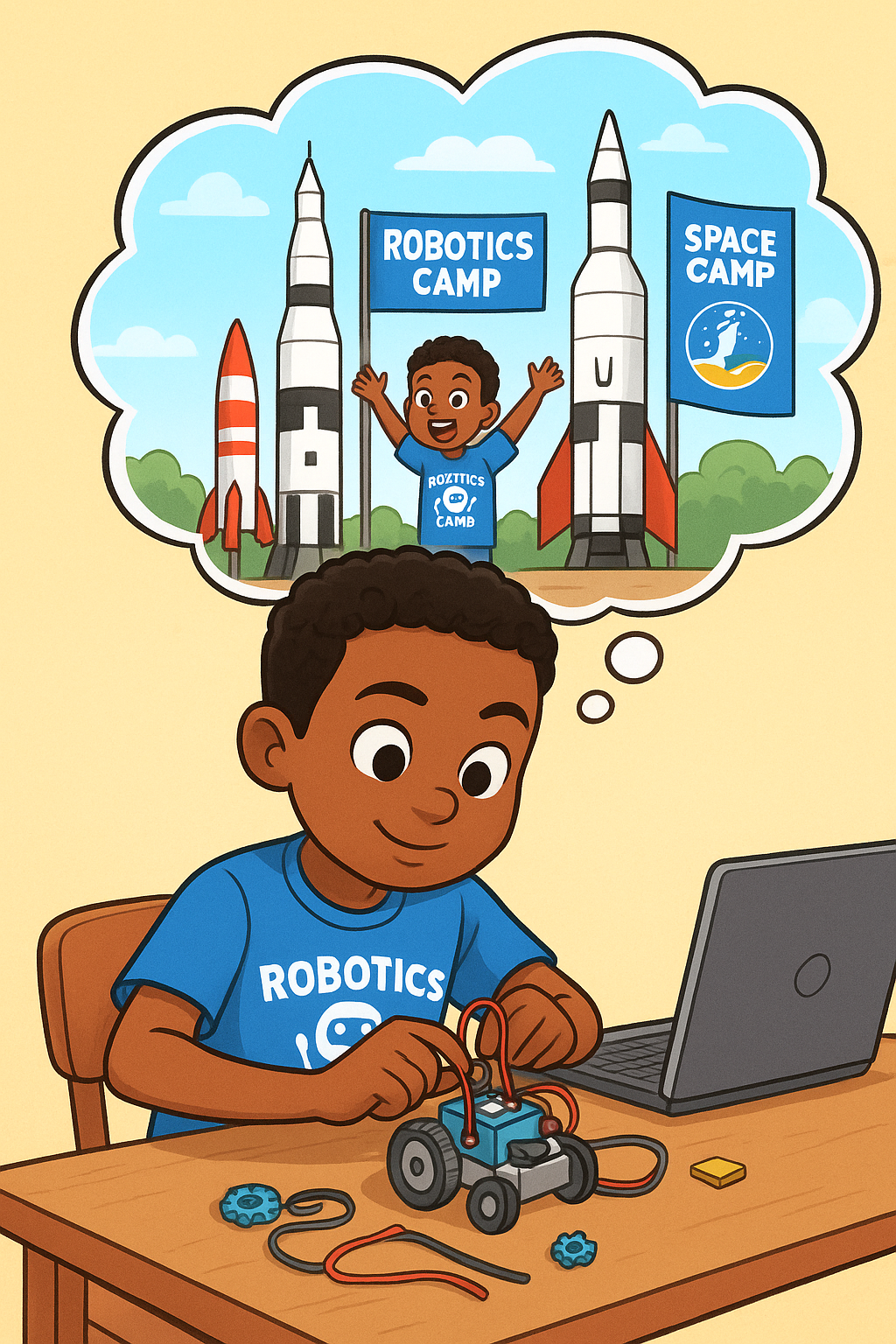 Help Levi Attend Robotics Space Camp campaign photo, 2 of 4