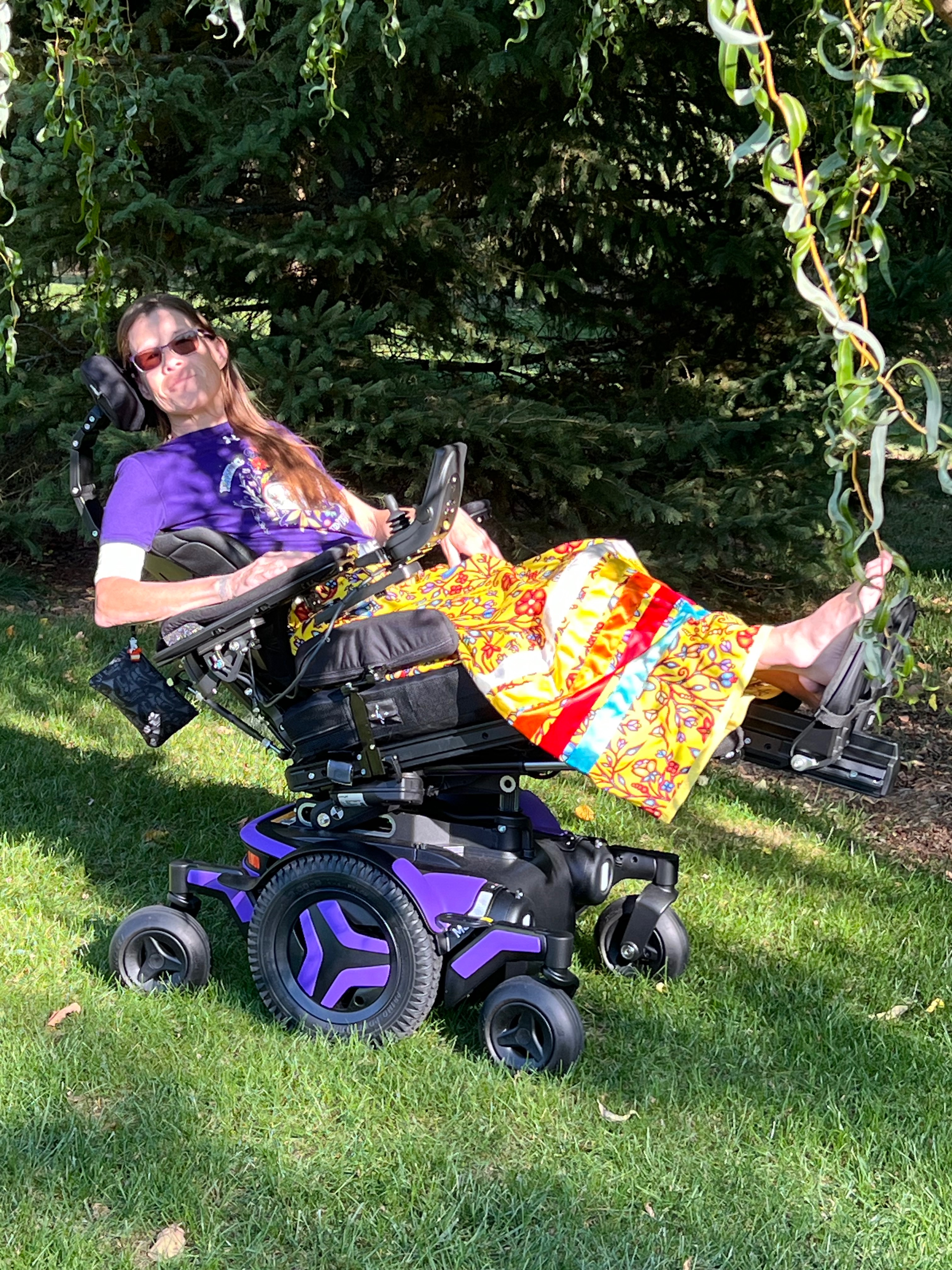 Julie more mobility & freedom! I need a specialized  scooter campaign photo, 5 of 7
