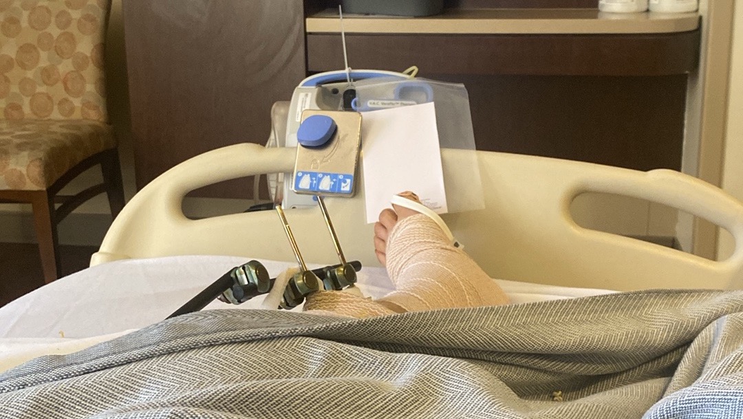 He needs help getting back on his feet any thing will help pinned link photo