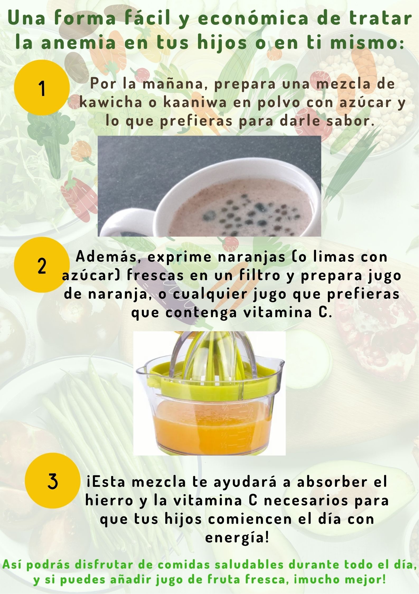 Nutritional Education for Children with Anemia in Peru campaign photo, 2 of 8