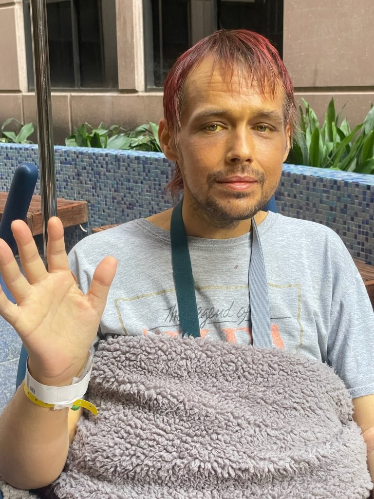 Please donate to help Jamie's post liver transplant recovery campaign photo, 2 of 6