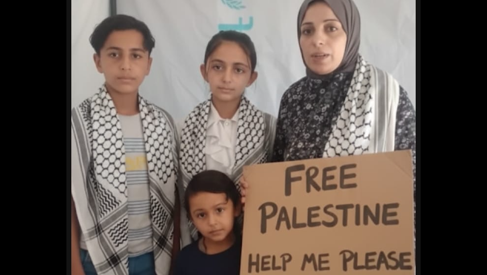 Widowed mother of 3 in Gaza needs urgent help to survive. photo