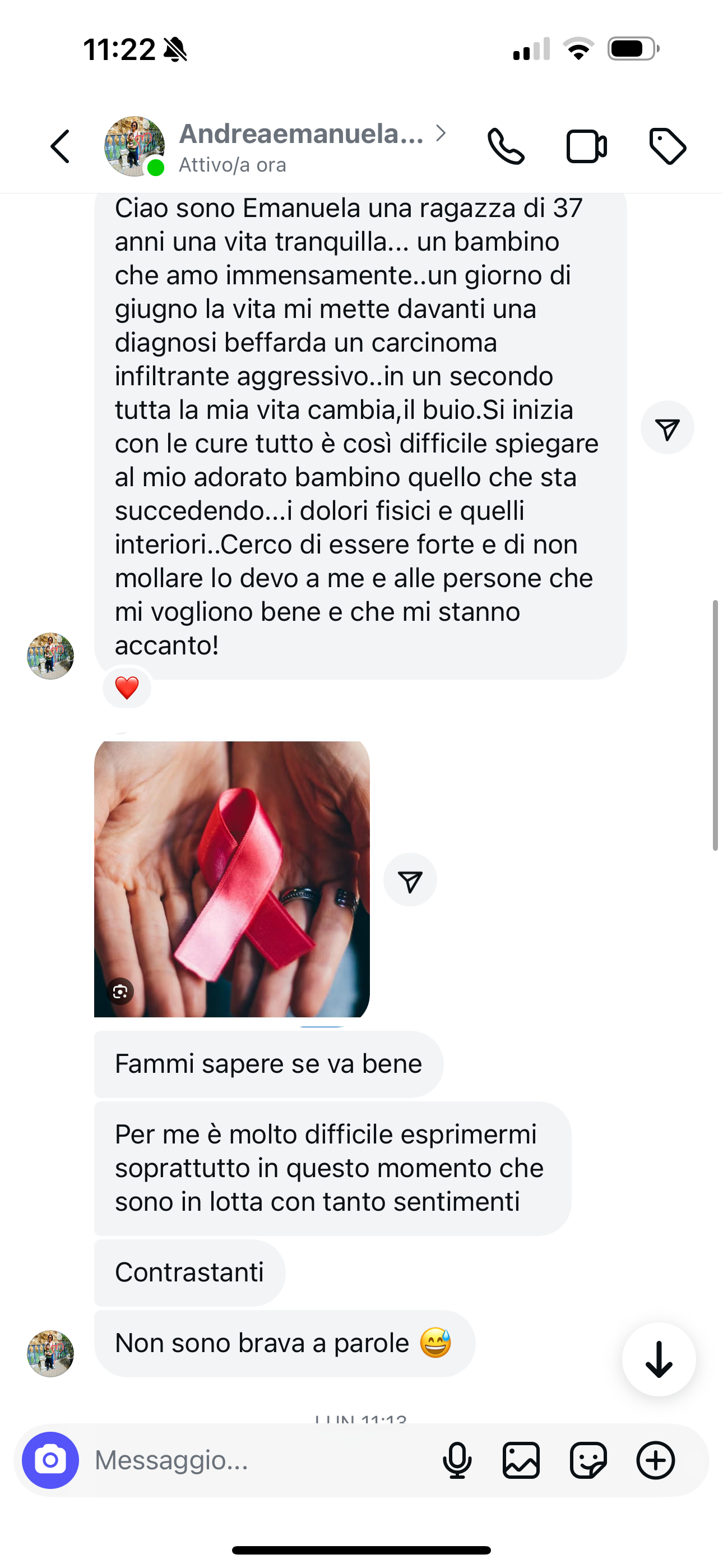 Aiutiamo Emanuela per la sua lotta contro il cancro al seno campaign photo, 2 of 6