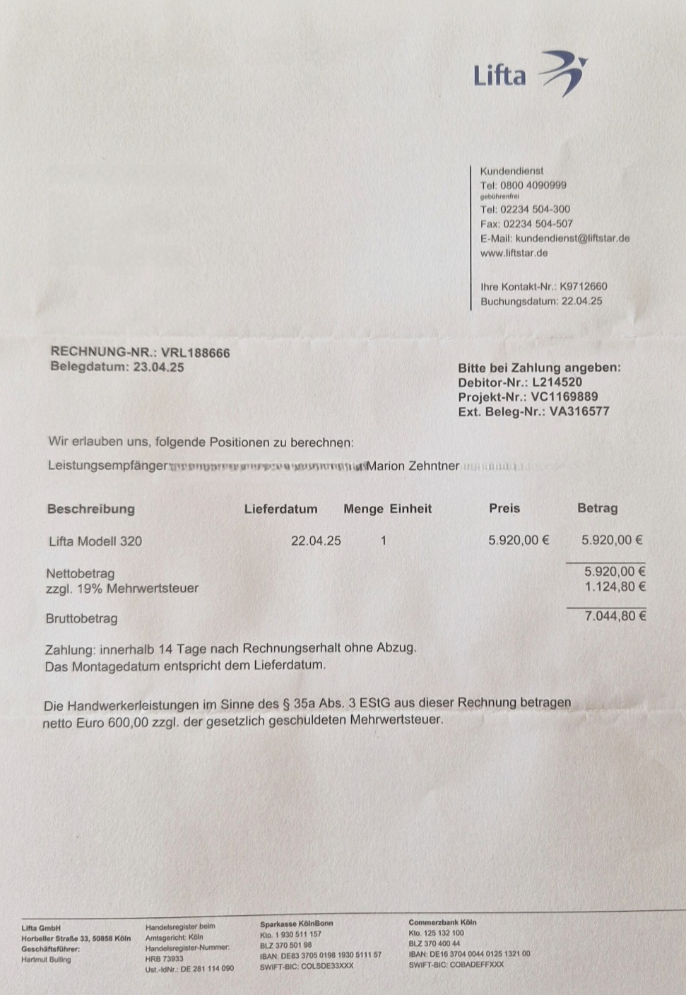 Bitte unterstützt Marion für mehr Unabhängigkeit im Alltag. campaign photo, 5 of 7