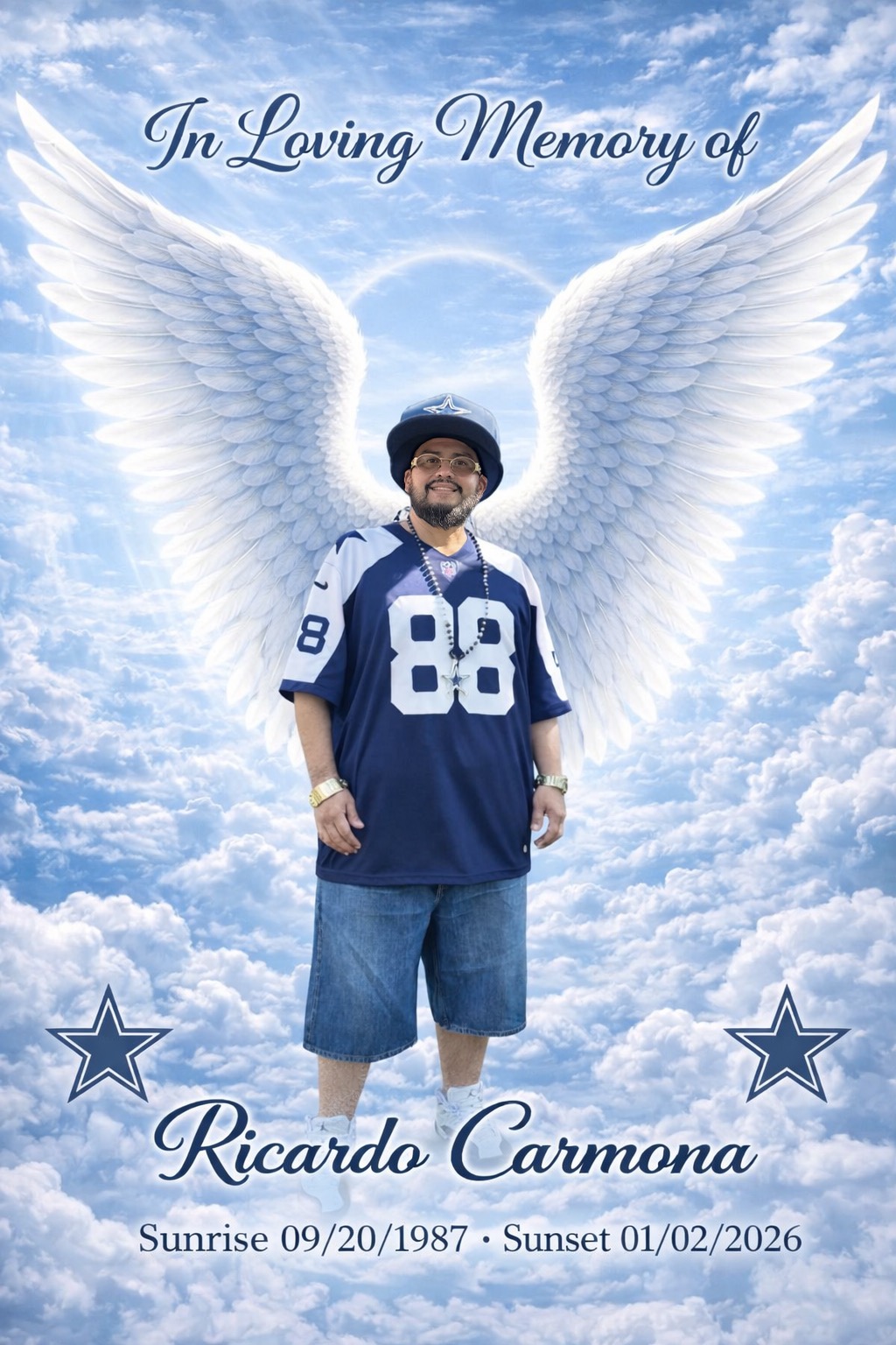 Ricardo Carmona and his family during his cancer battle campaign photo, 2 of 6