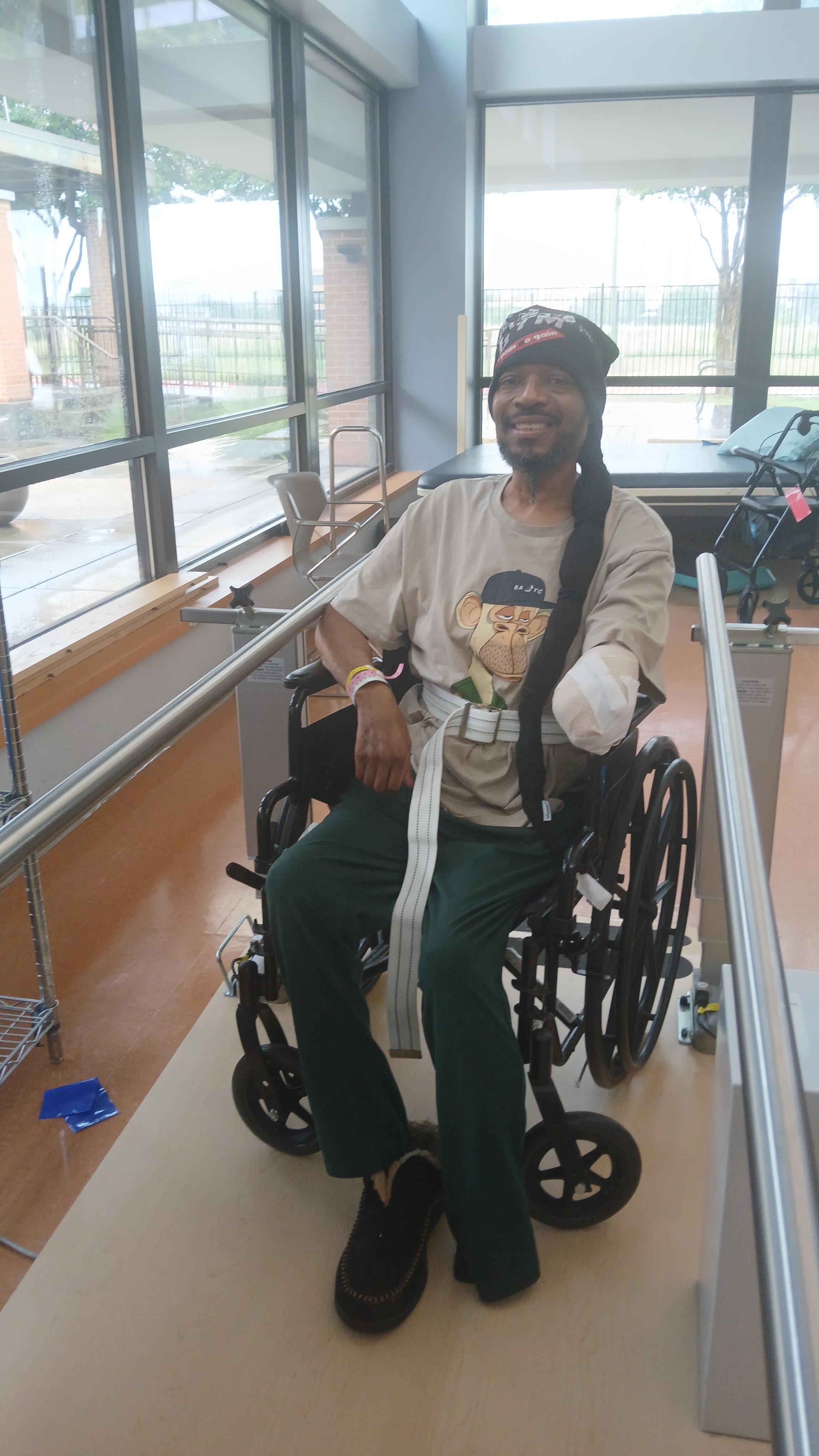 Jflex' Journey to Recovery: Support After Double Amputation. campaign photo, 2 of 6