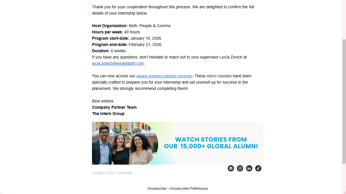 Support Ashley's Dream Internship in Spain campaign photo, 4 of 8