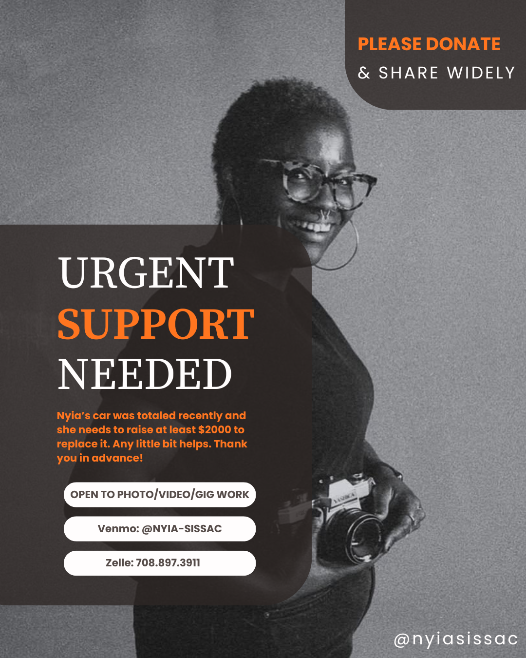 Help Nyia Recover Her Car. campaign photo, 2 of 4