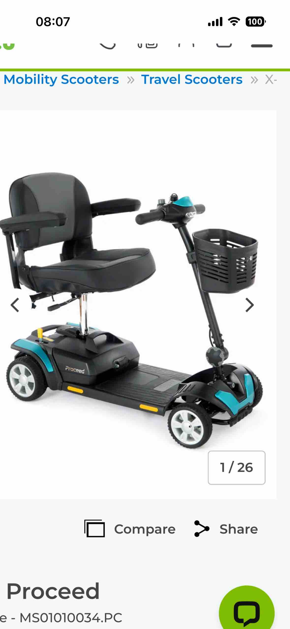 Mobility scooter fund to give me my freedom back campaign photo, 2 of 4