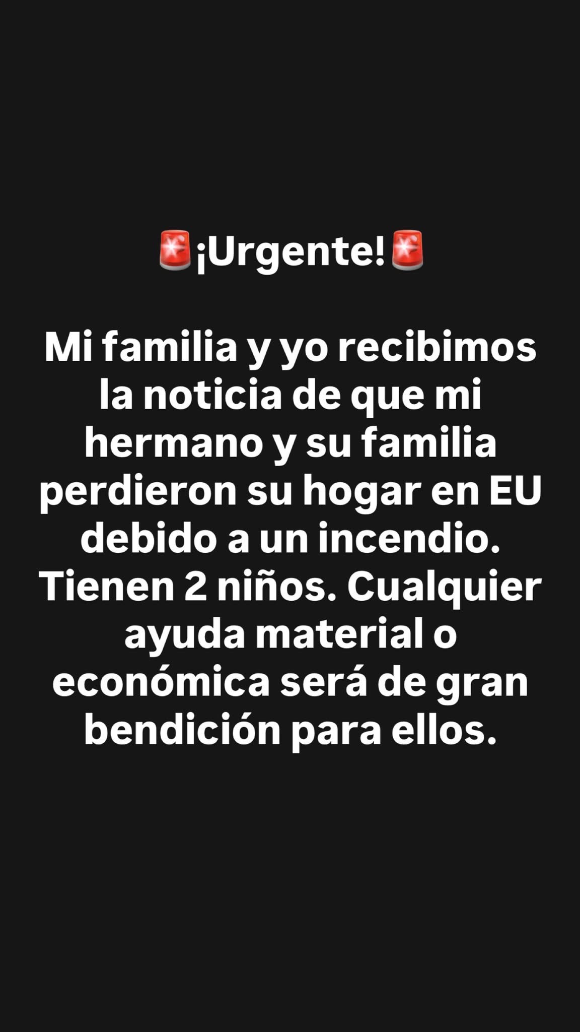 Familia con 2 menores sufrieron incendio perdiéndolo todo. campaign photo, 4 of 5