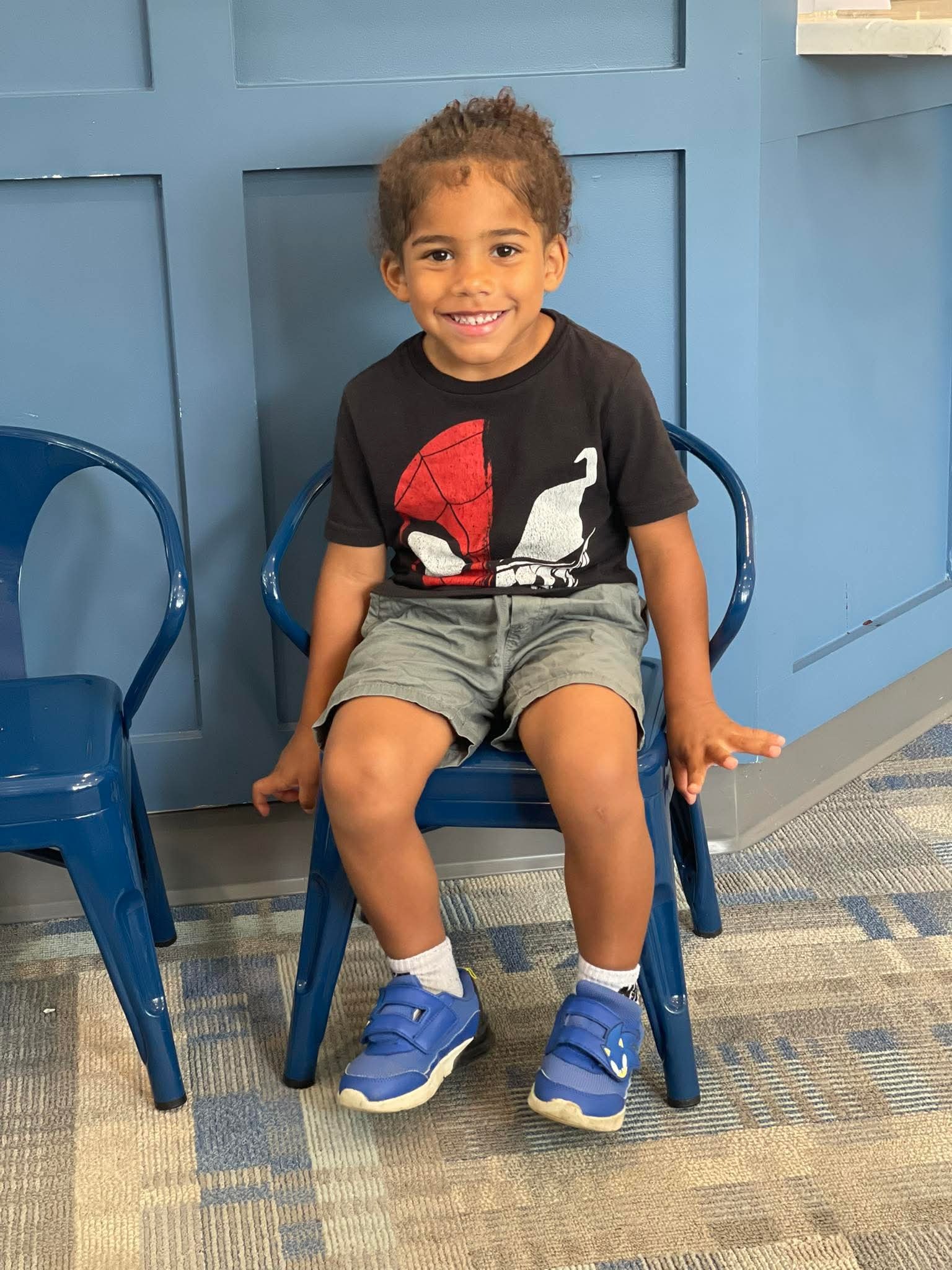 Little Elijah following his Chiari malformation diagnosis. campaign photo, 2 of 7