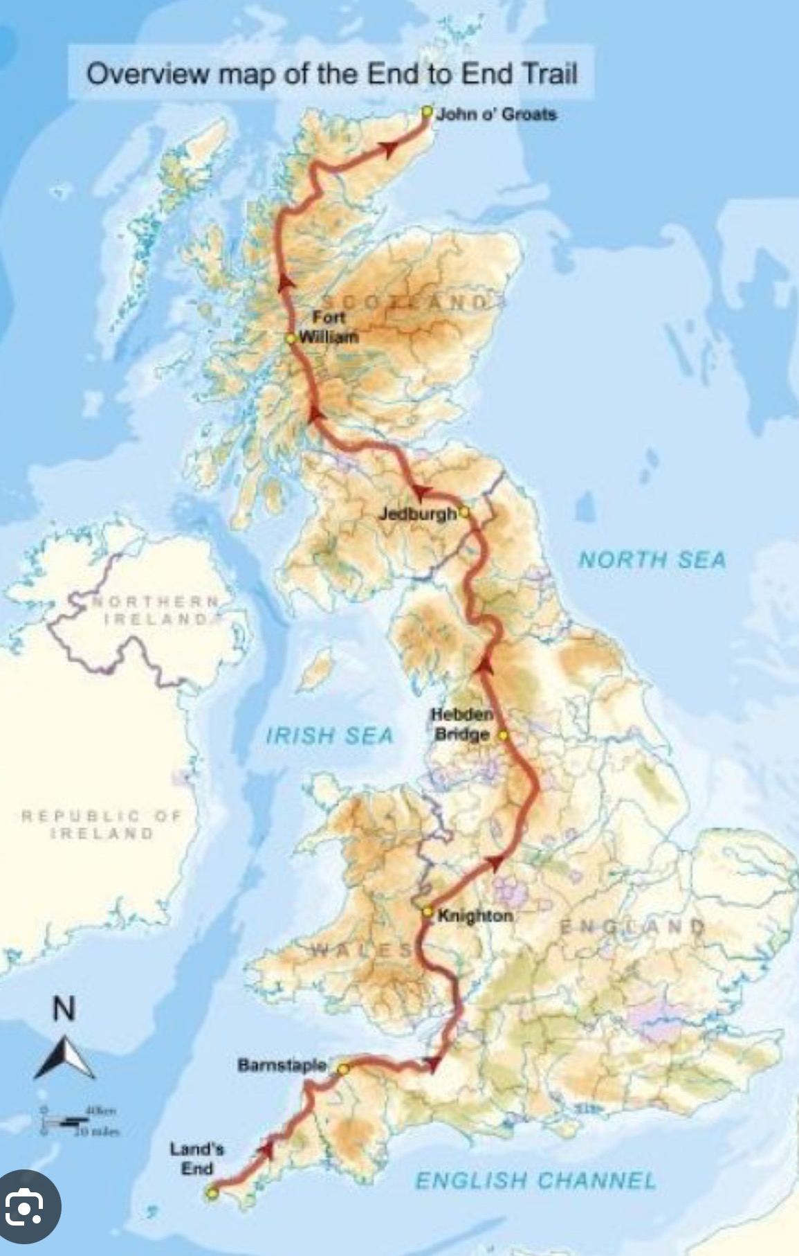 Mr Burton cycles from John O’Groats to Lands End campaign photo, 7 of 8