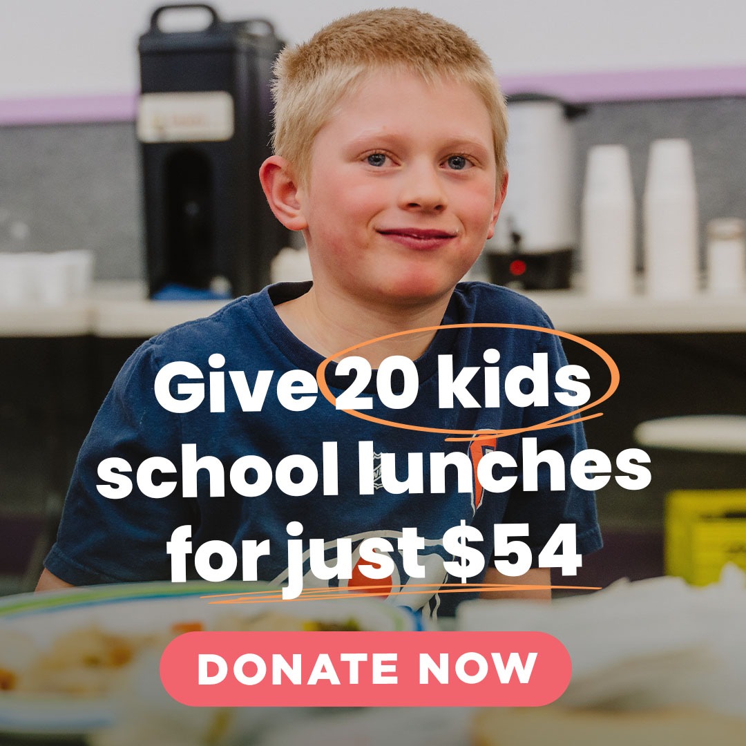 $54 PROVIDES AMEAL FOR 20 KIDS IN NEEDS campaign photo, 2 of 8