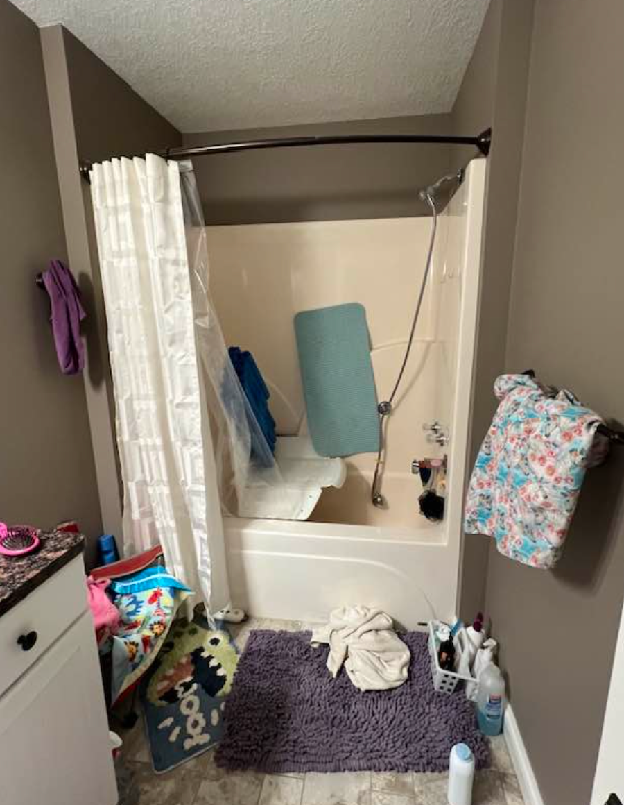 Molly's  accessible shower! campaign photo, 2 of 4