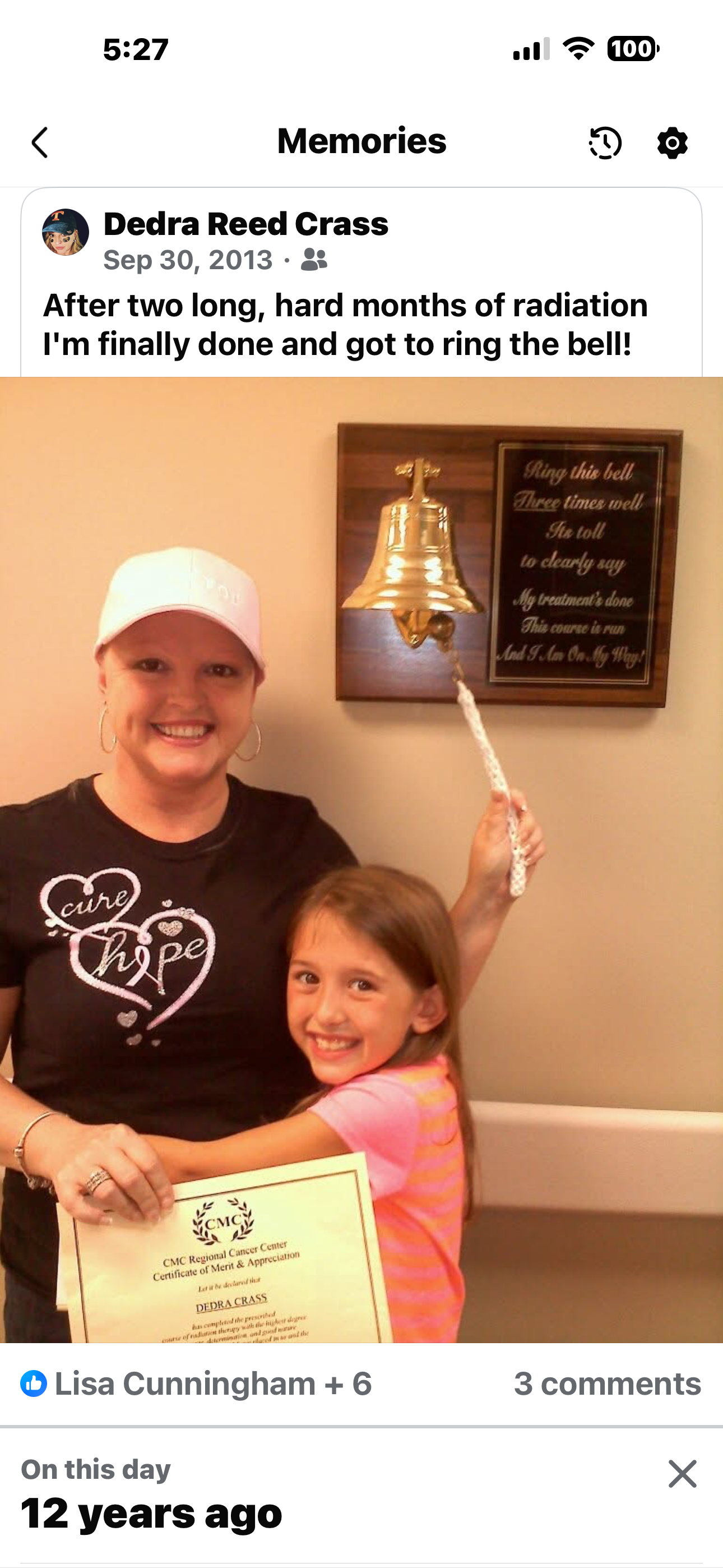 No one deserves breast cancer and especially not twice campaign photo, 2 of 4