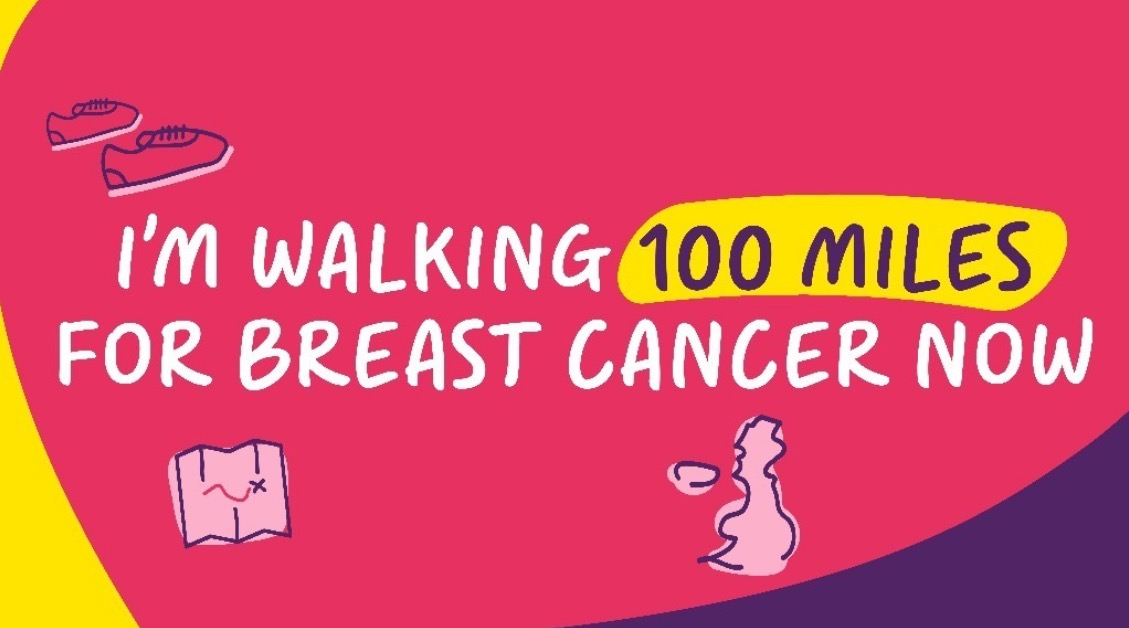 Walking 100 Miles for Breast Cancer This October campaign photo, 4 of 5