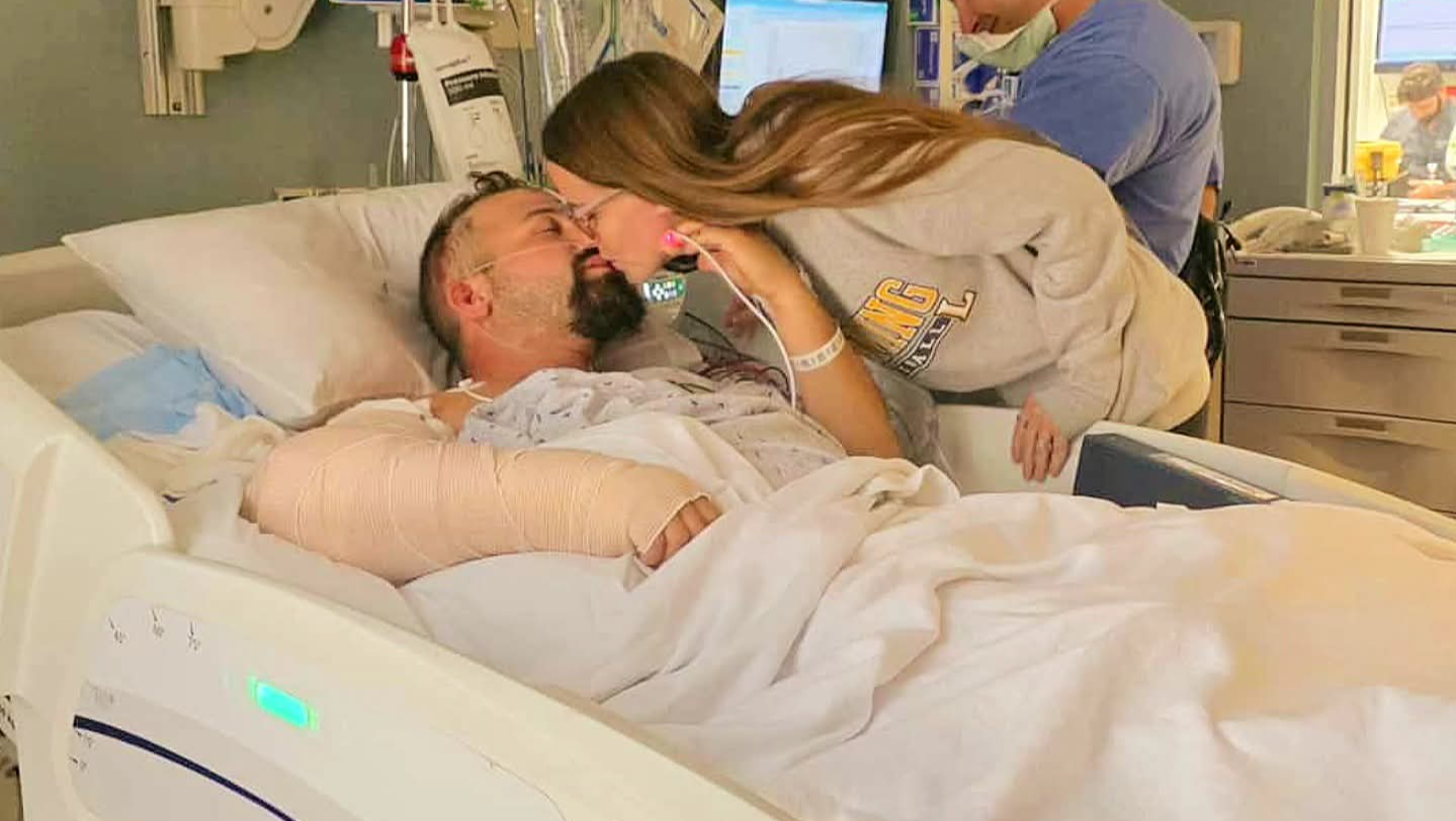 Sawyer Spicher motorcycle accident photo
