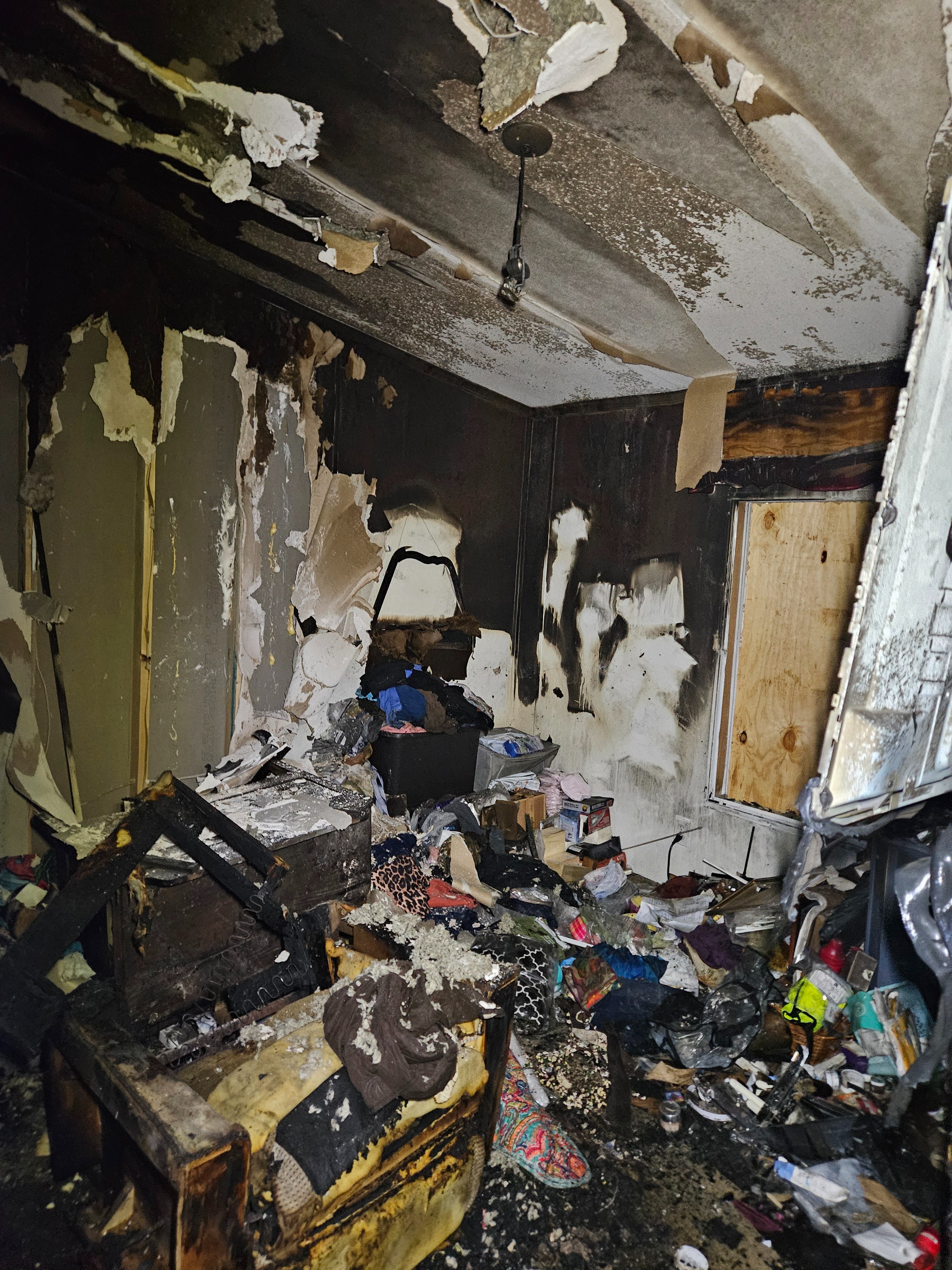 Diana and George's Devastating Fire campaign photo, 2 of 4