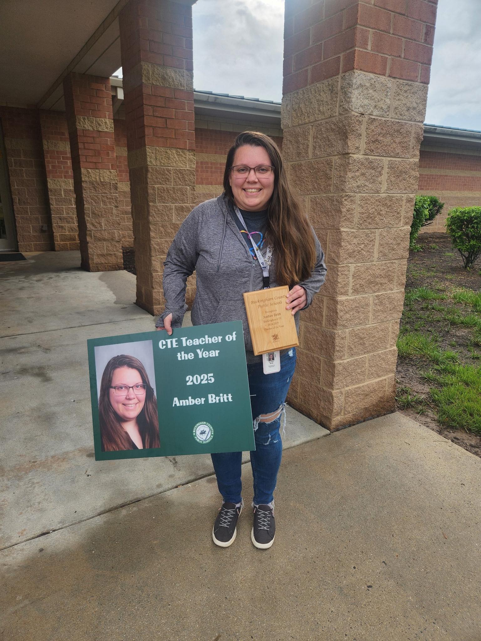 AMBER GENTRY BCHS TEACHERS BATTLE AGAINST BREAST CANCER campaign photo, 5 of 6