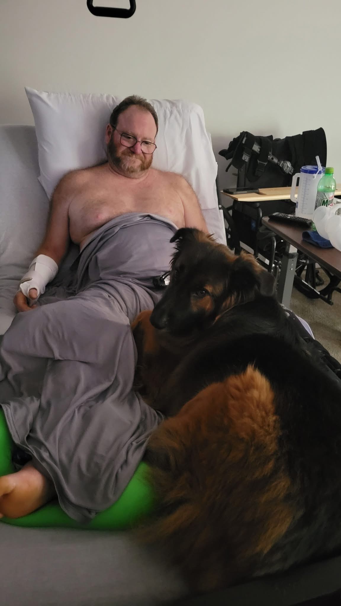 Greg and Teresa Crim Family post Accident campaign photo, 4 of 5