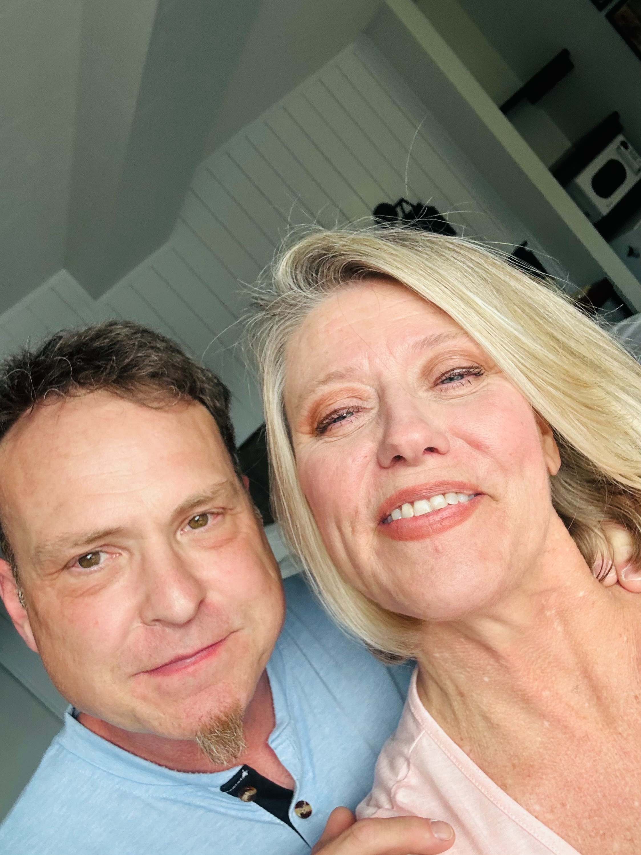 Morgan and Chris Whitaker in Crisis campaign photo, 6 of 8