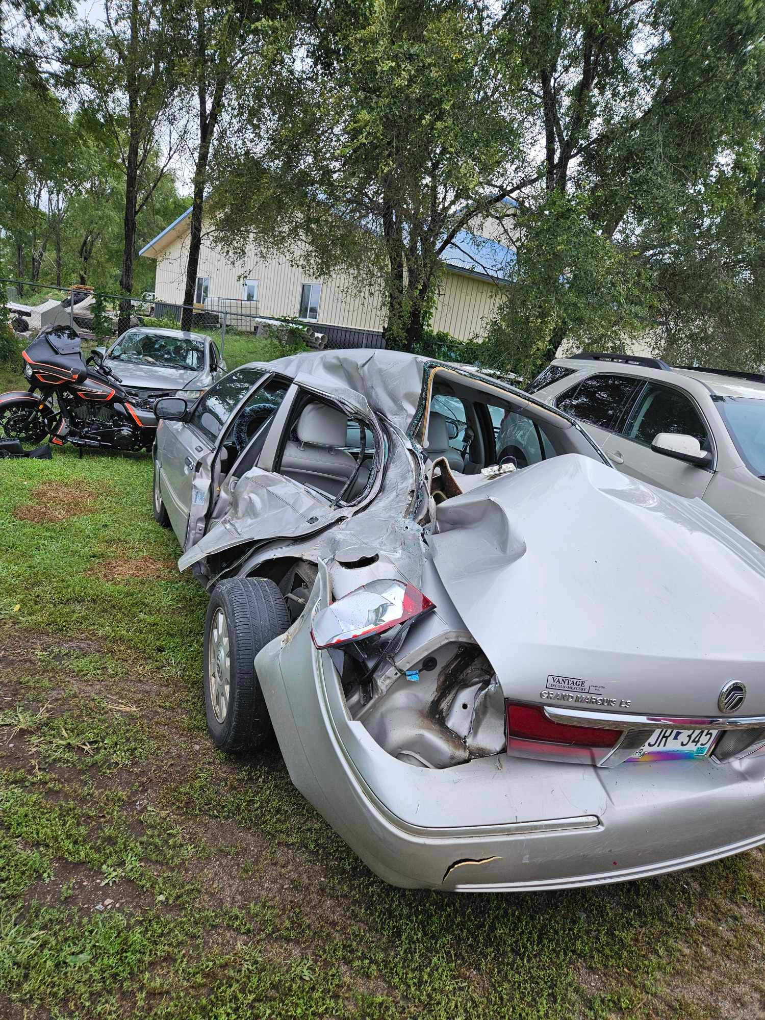 Recover from a wrecked car and semi-wrecked life campaign photo, 4 of 5