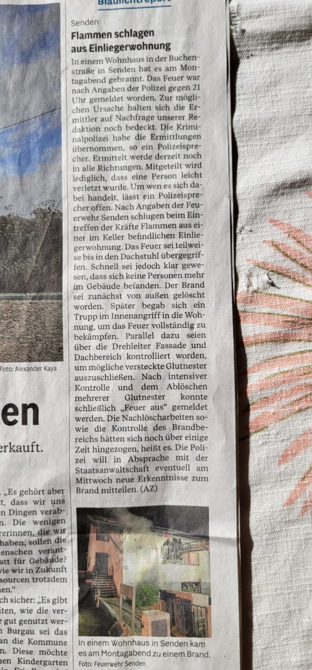 Hilfe nach unverschuldetem Wohnungsbrand campaign photo, 4 of 6