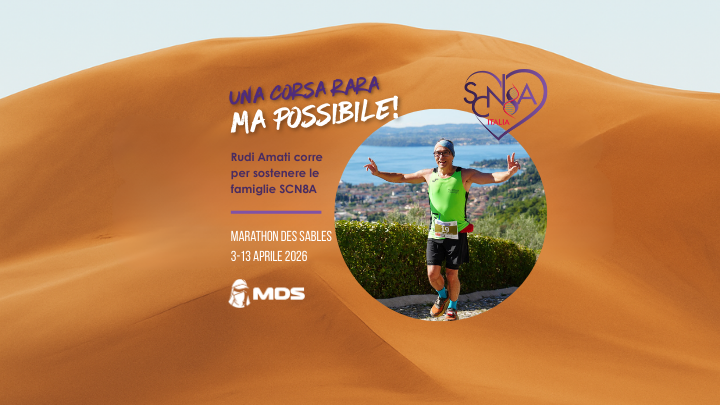 Una corsa rara: 270 km nel deserto per le famiglie SCN8A campaign photo, 5 of 6