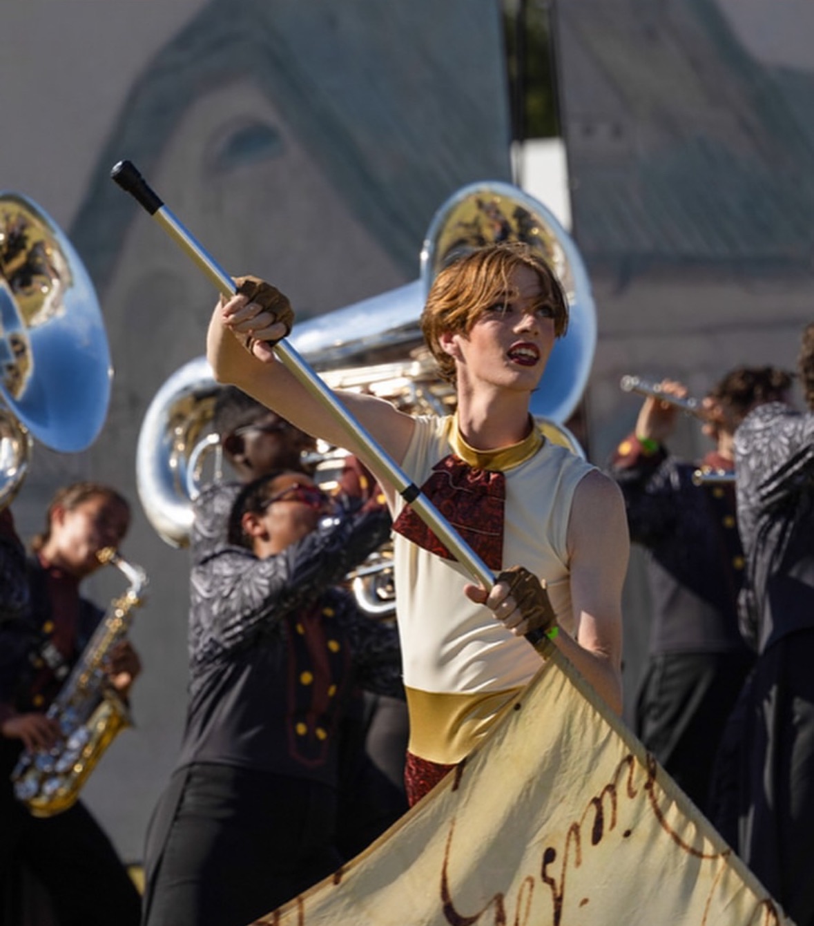 Help Landon Continue doing Colorguard campaign photo, 2 of 4