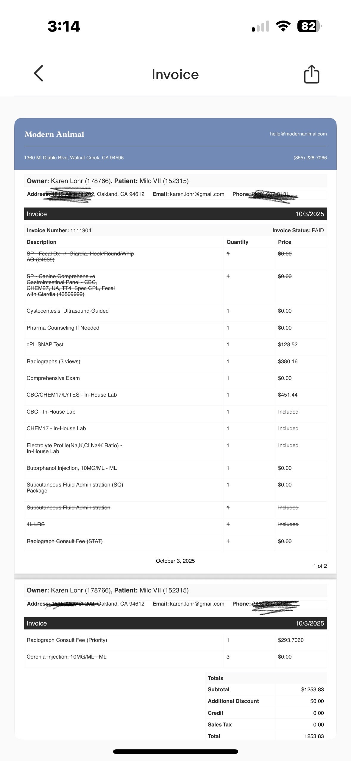 Emergency vet bills for service dog Milo VII campaign photo, 5 of 7