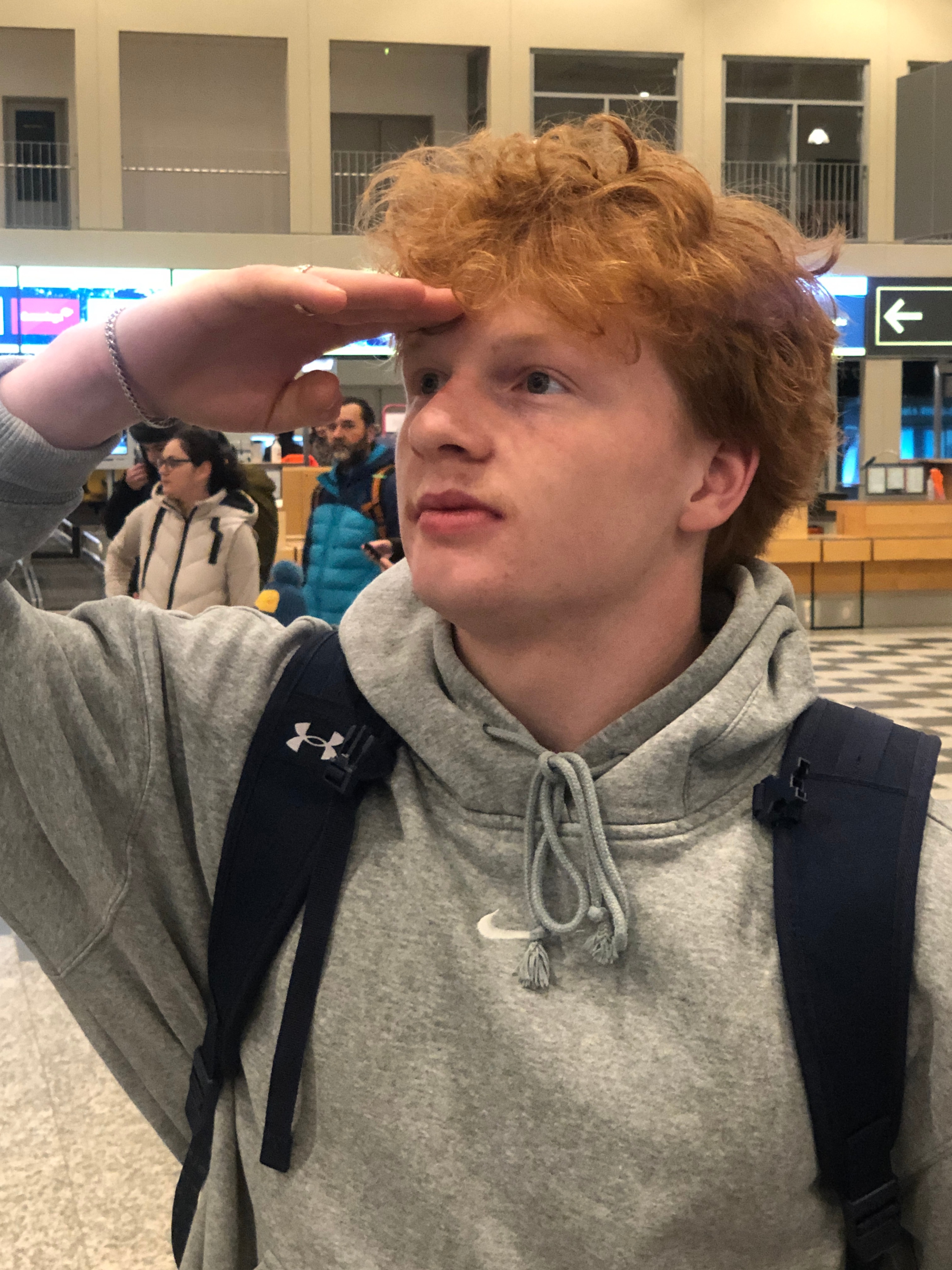 Danish hockey player chasing biology and hockey dream in U.S campaign photo, 2 of 8