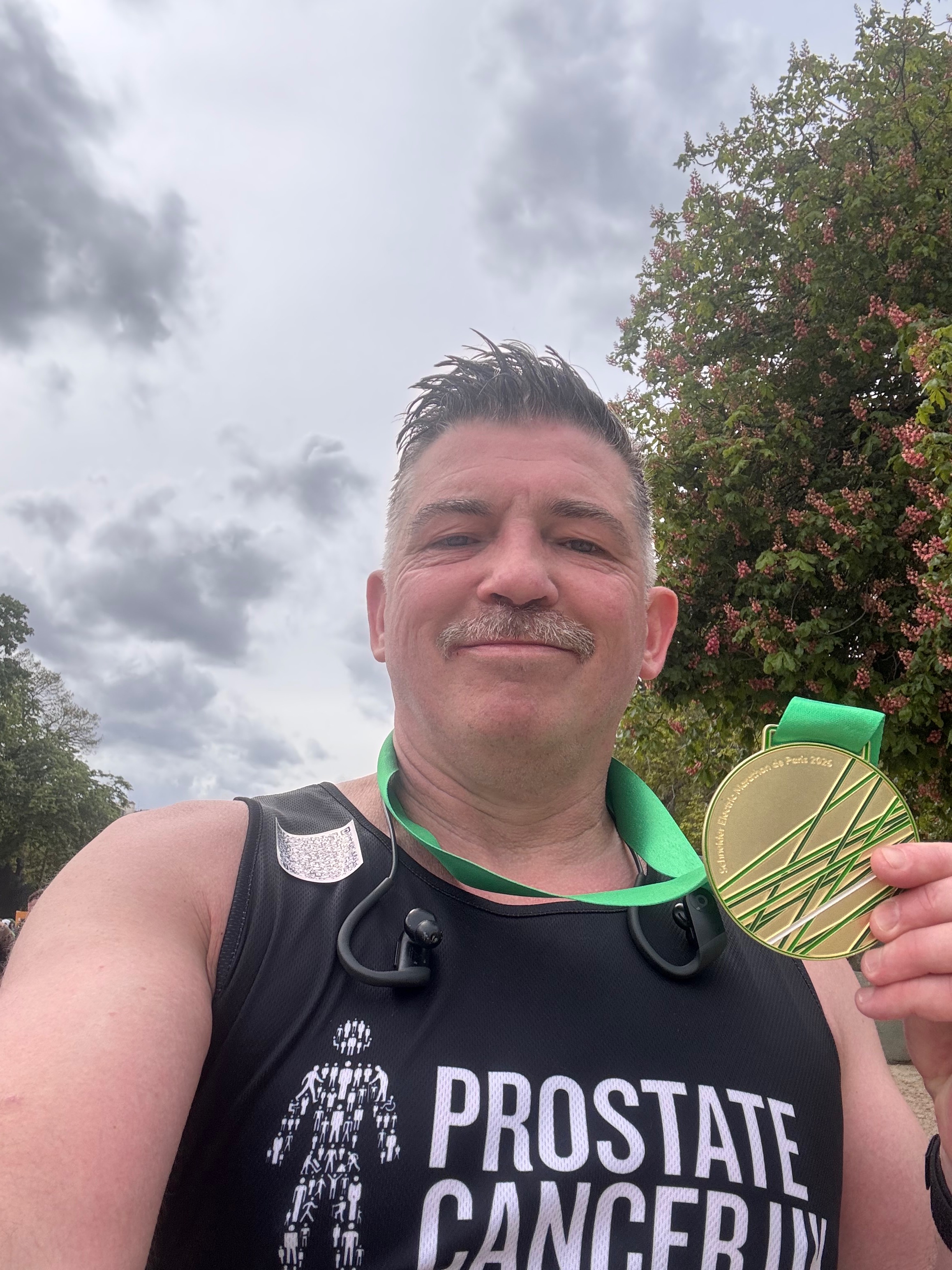 completed Paris Marathon and Liverpool half marathon 2026 campaign photo, 2 of 8