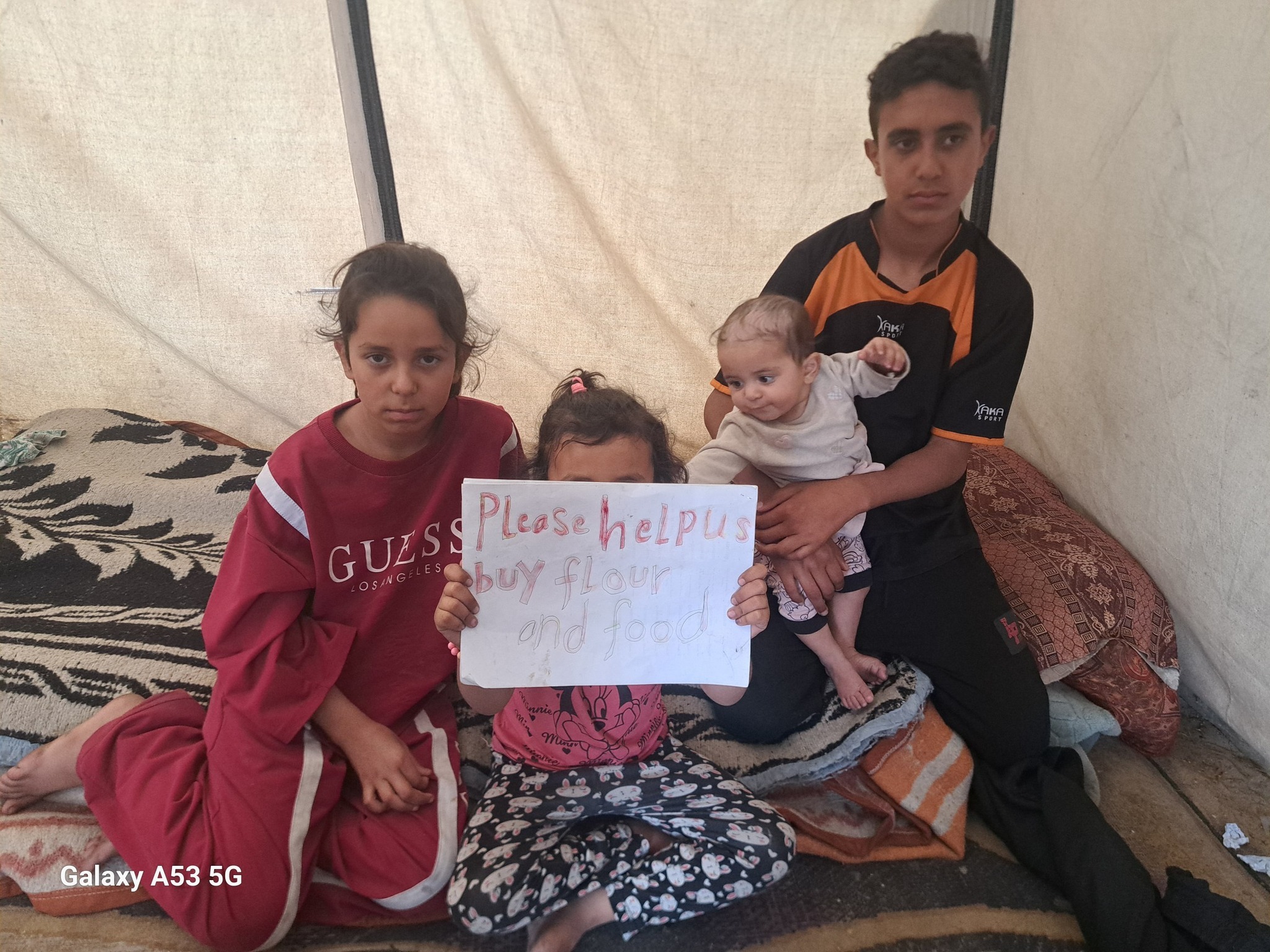 Evacuating Alia and her 5 children from Gaza campaign photo, 7 of 8