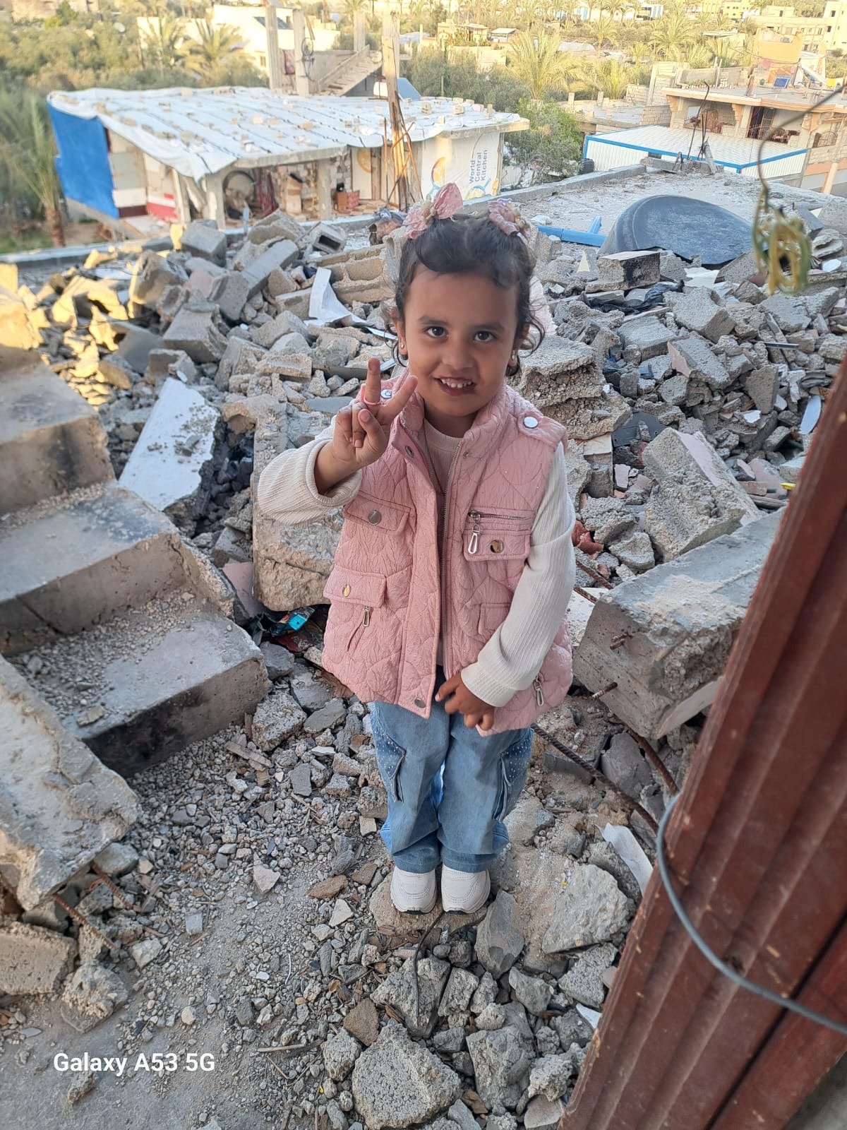 Evacuating Alia and her 5 children from Gaza campaign photo, 2 of 8
