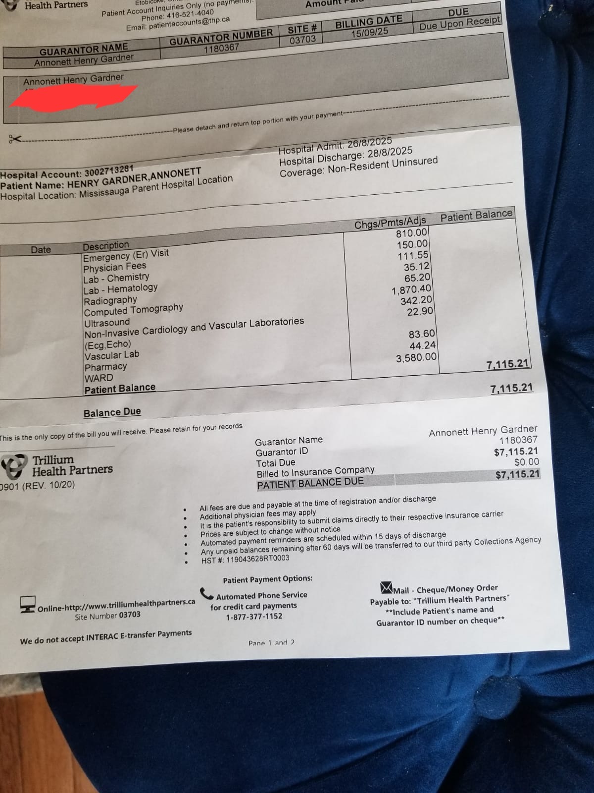 Donations to help with Medical Bill campaign photo, 4 of 5