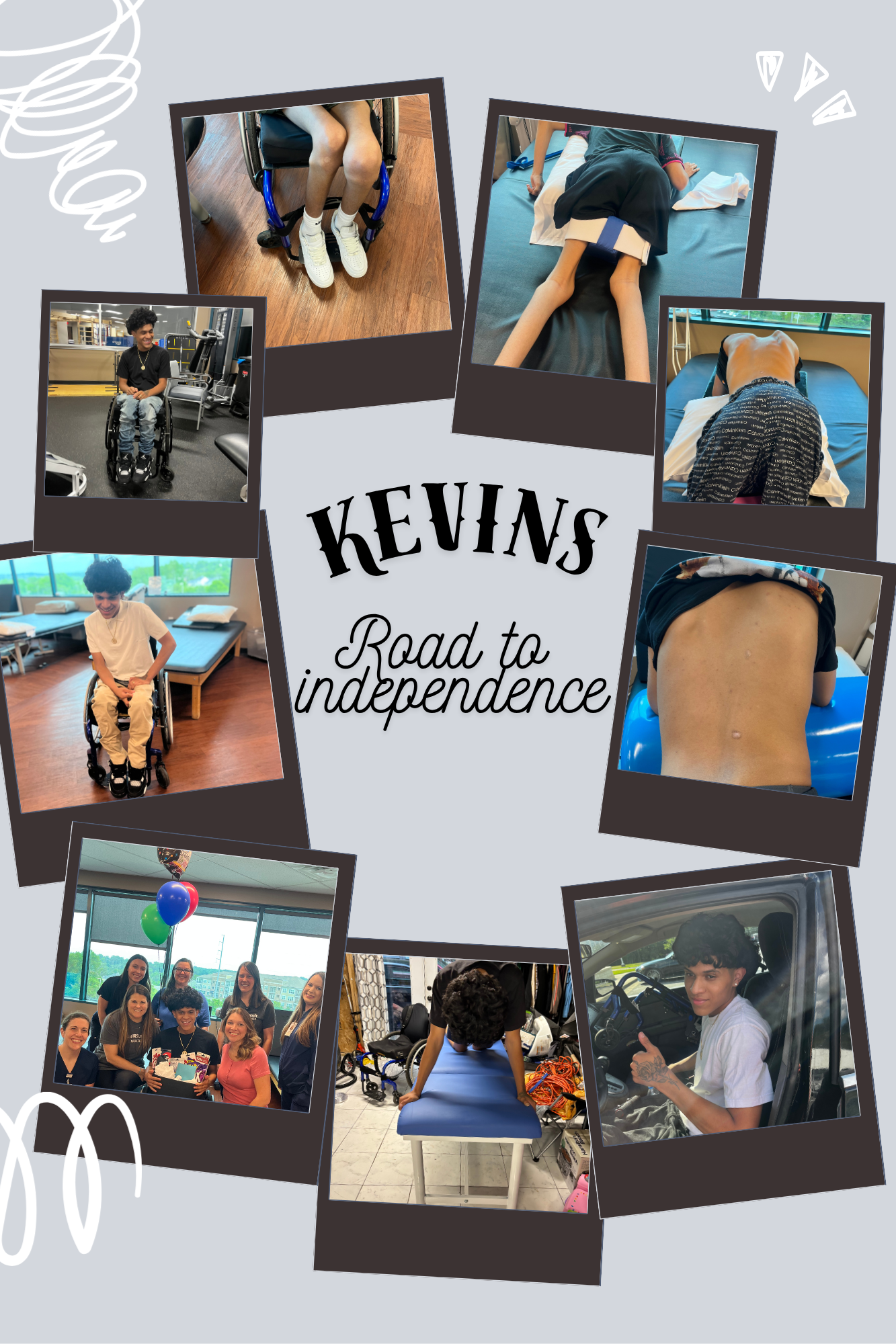 Help 18-year-old Kevin rebuild his independence after a T10 campaign photo, 5 of 6