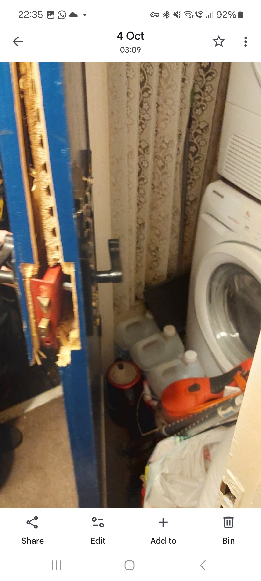 CAN YOU HELP ME PAY FOR A NEW DOOR WINDOW LOCK. campaign photo, 4 of 5