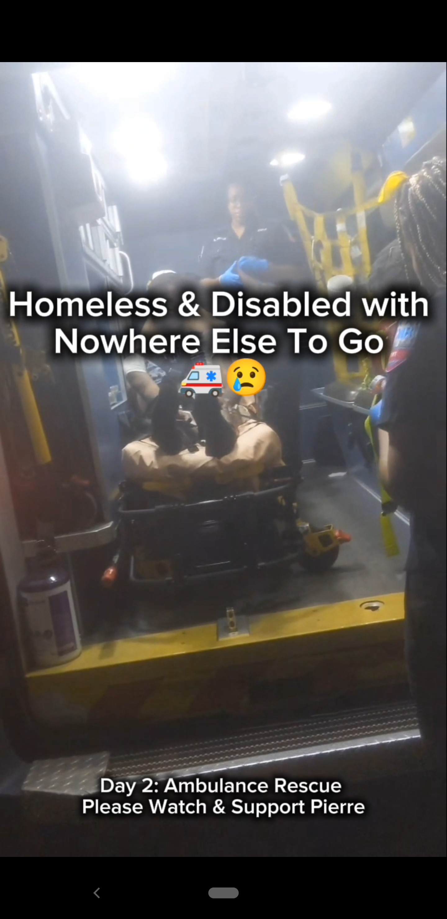 Help Pierre- Homeless & Disabled find Stability campaign photo, 2 of 8