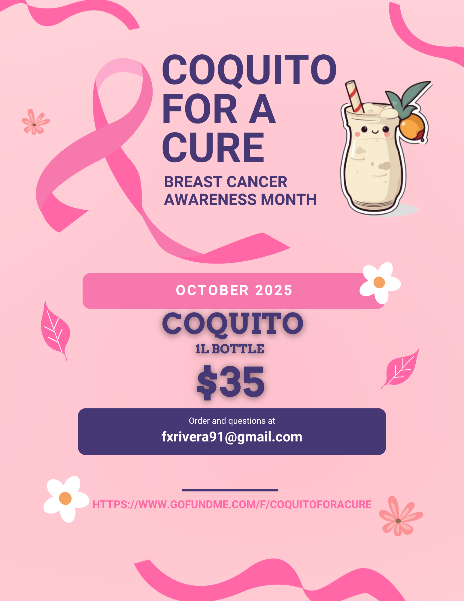 Coquito for a Cure campaign photo, 2 of 4