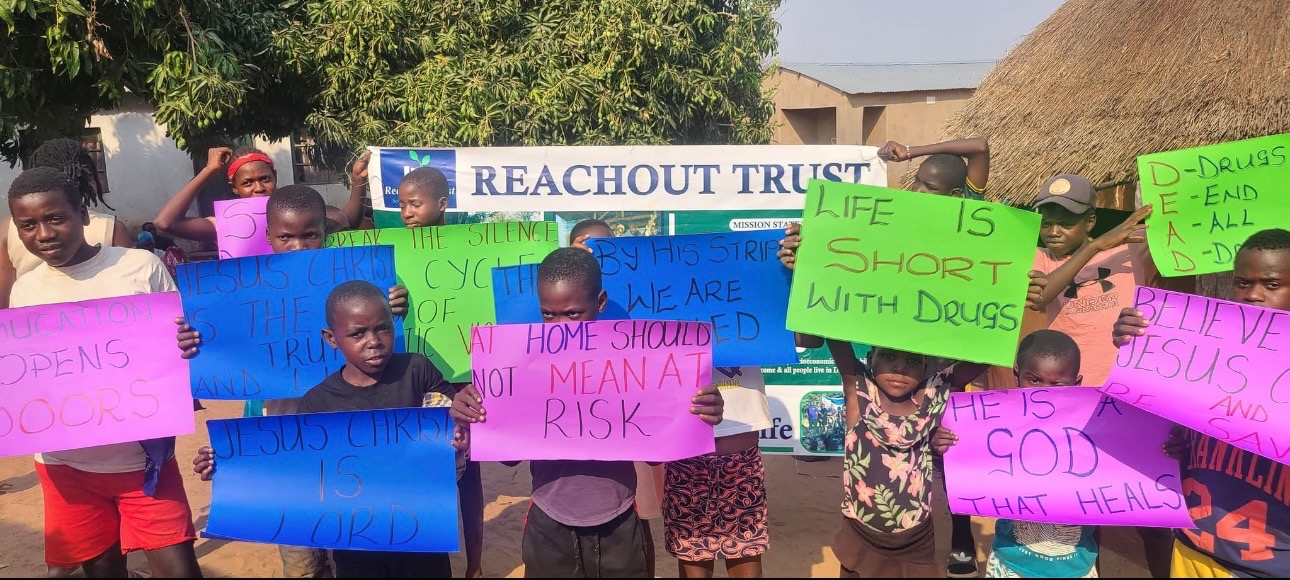 To Volunteer and donate to Reachout Trust Zimbabwe campaign photo, 4 of 7