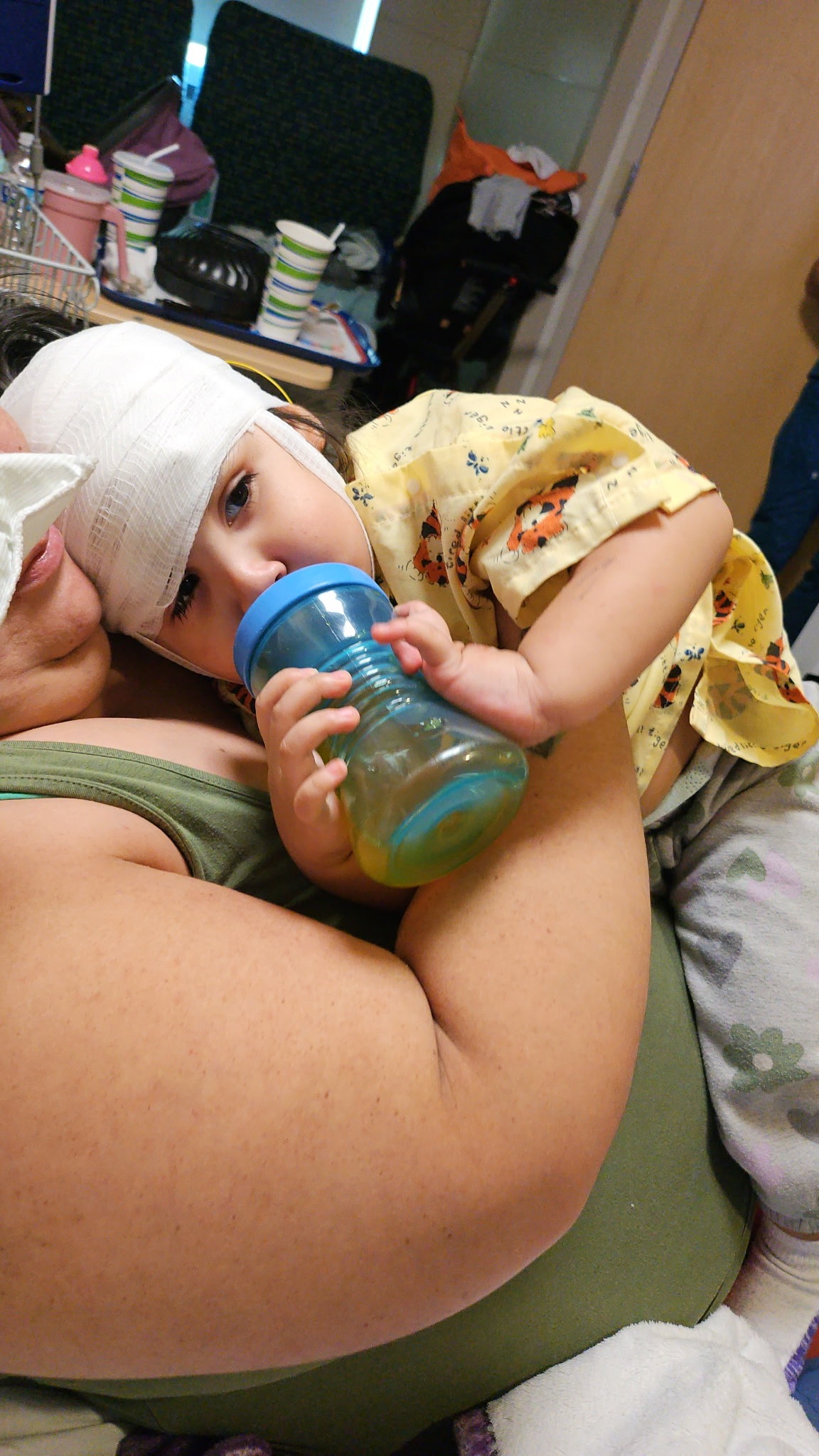 toddler fighting cancerous tumor & brain cysts campaign photo, 6 of 8