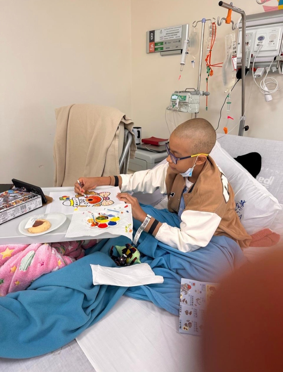 Let's help little warriors with cancer we can do together campaign photo, 2 of 8