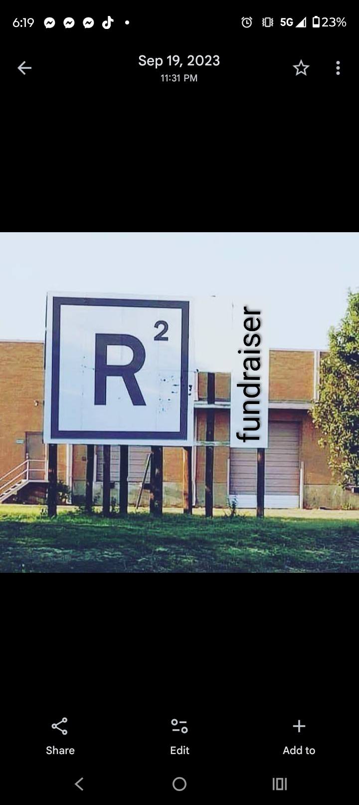 R2 fundraiser campaign photo, 2 of 4