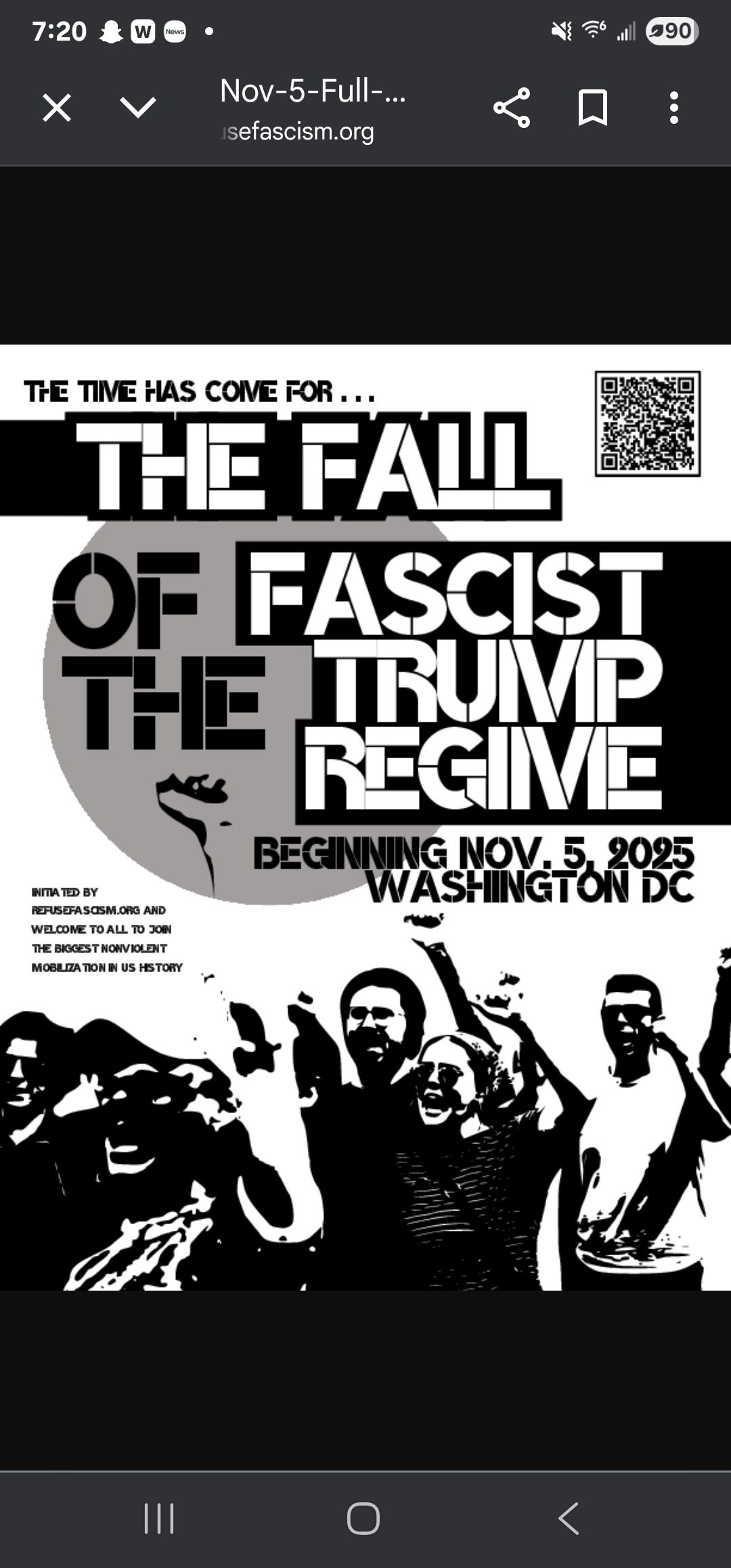 Help me REFUSE FASCISM! campaign photo, 4 of 7