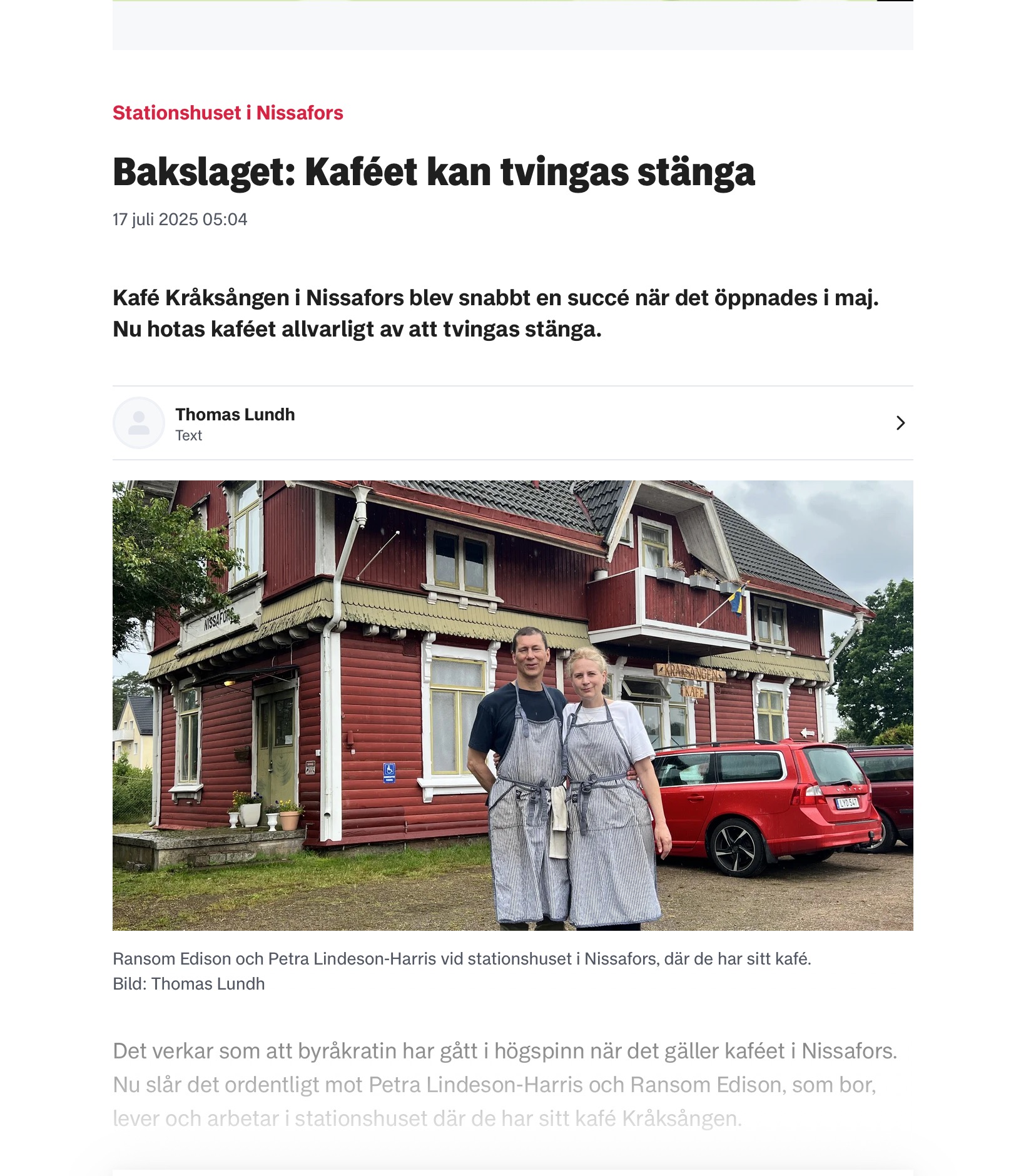 Save Rädda Kafé Kråksången campaign photo, 7 of 8