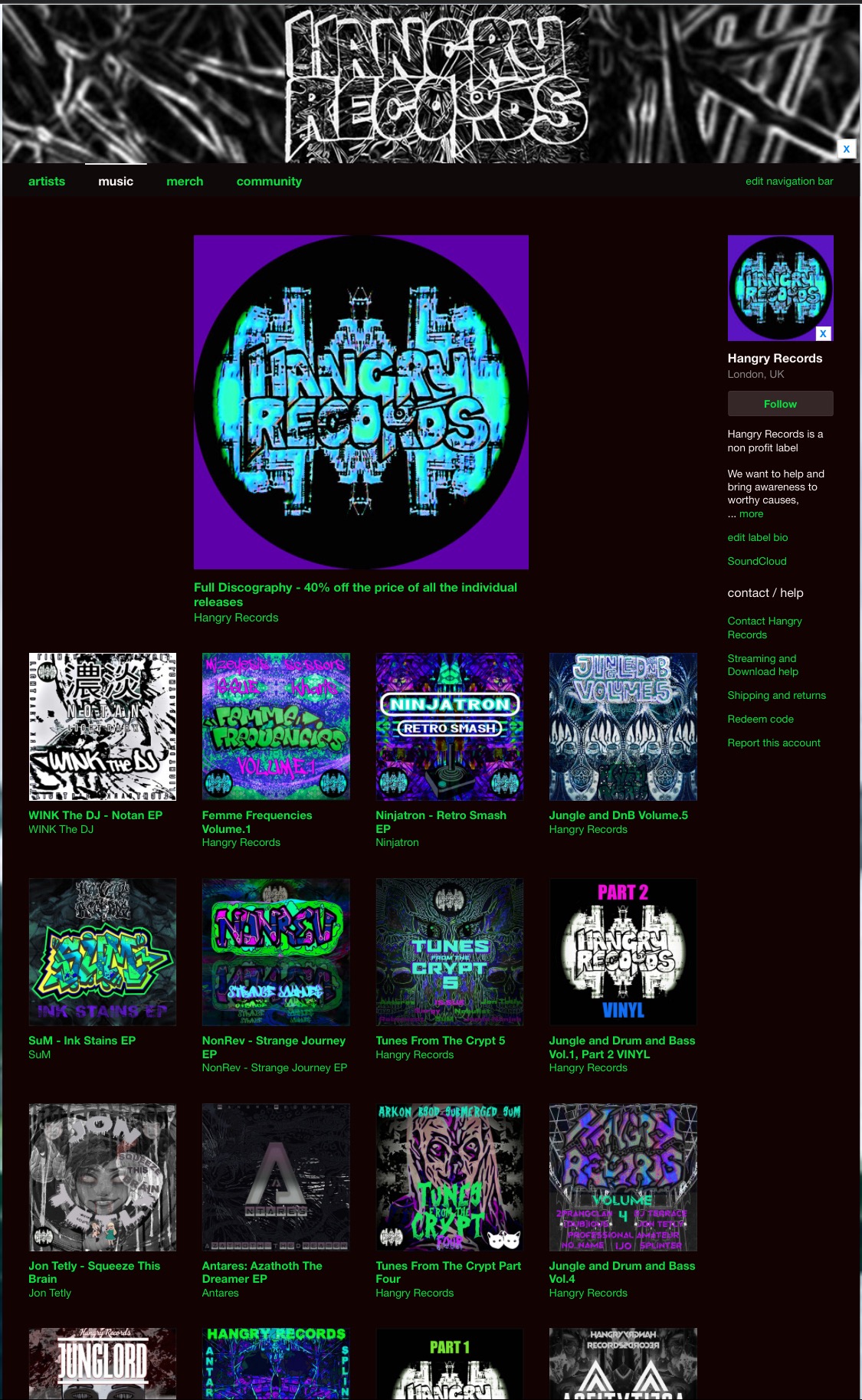 Help Hangry Records fundraise for next Vinyl release campaign photo, 5 of 8