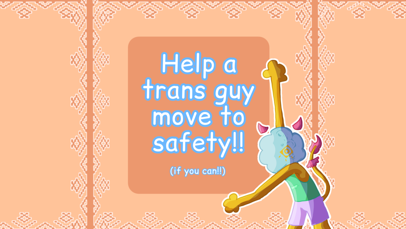 Disabled trans man, got kicked out, need funds to move!!